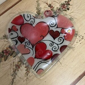 Peggy Karr Heart-Shaped Plate